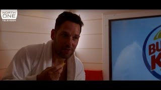 Richard Ayoade, Paul Rudd and the Burger King sauna - Travel Man S03E02