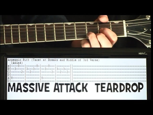 Massive Attack Teardrop Guitar Chords Lesson with Tab aka House Theme -  YouTube