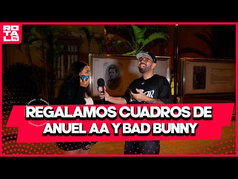 REGALAMOS CUADROS DE BAD BUNNY Y ANUEL