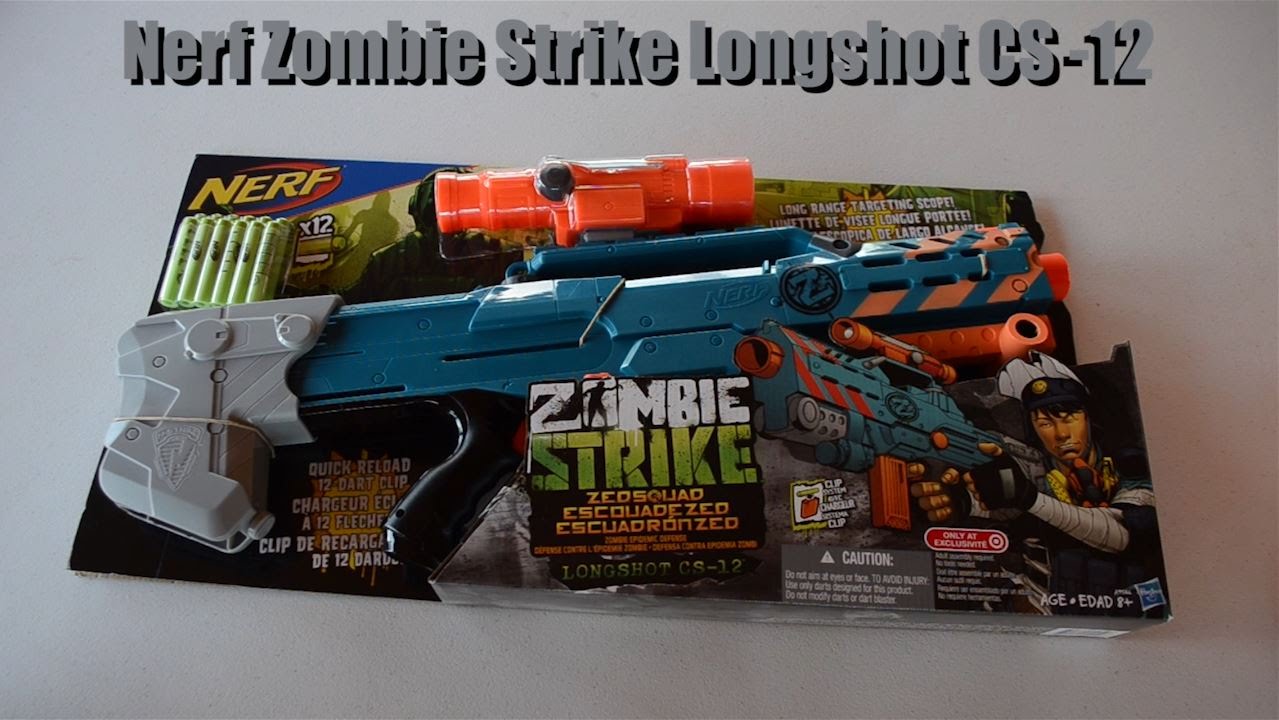 nerf zombie strike videos