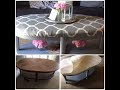 DIY Turn a coffee table into an ottoman | $13 Tutorial | Faux Posh DIY Turn a coffee table into an ottoman | $13 Tutorial | Faux Posh