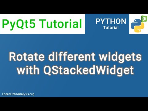 Rotate widgets with
