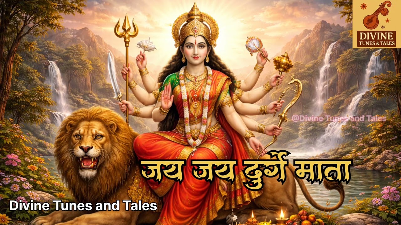 जय जय दुर्गे माता | Peacefull Durga Mata Bhajan |