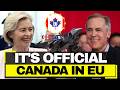 US Panic: Canada Joins EU Defense System - 80% Access Rights, America OUT