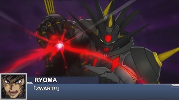 [ENG Sub]Super Robot Wars DD - Getter Noir-1 Attacks(SSR5) | スパロボDD - ゲッターノワール1号機  全武装