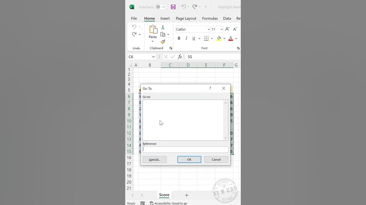  fill blanks in excel excelshorts youtube
