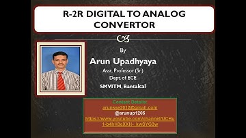 R-2R DIGITAL TO ANALOG CONVERTER
