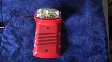 Rare System Sensor PS2415ADA Horn Strobe Test