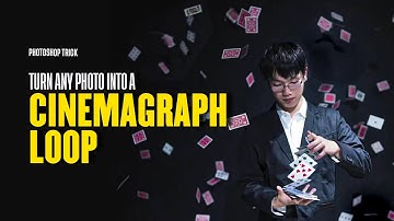 How To Animate a Still Photo in Adobe Photoshop | Endless Loop of Cinemograph