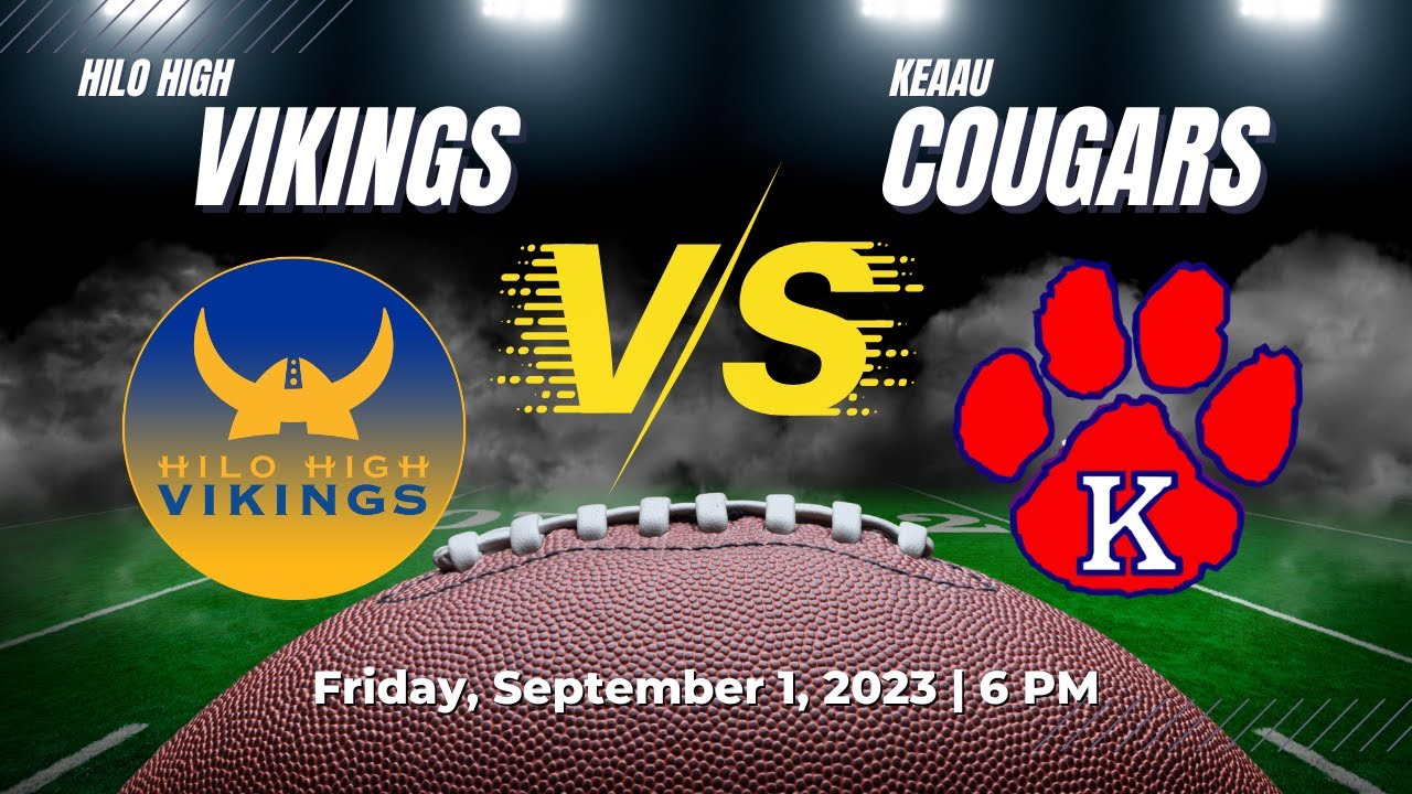 9/1/2023 Football vs Keaau Cougars pic