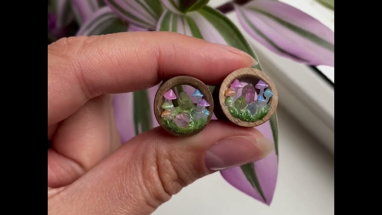 14 mm custom rainbow plugs for Cassandra