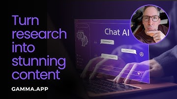 Turning AI Research into Presentations & PDFs with Gamma.app