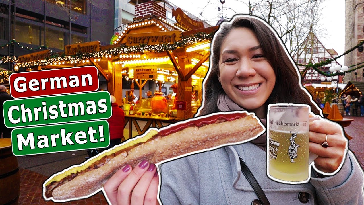 ⁣American GF's FIRST German Christmas Market!!