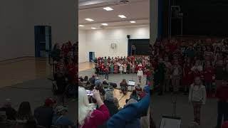 Riley, Trinity, and September's Christmas program 12/2024