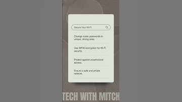 Tech Tip! Secure Your Wi-Fi #security #wifi #home #technology #cybersecurity #tips