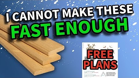 This Simple Miter Saw Project SOLD OUT Instantly.