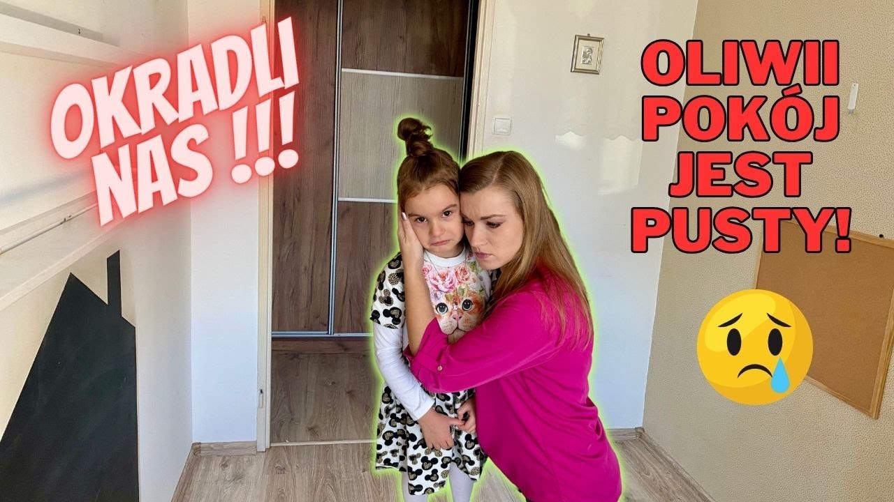 Okradli nas‼️😥 Nic nie zostało w pokoju Oliwii😱 Co teraz?💔