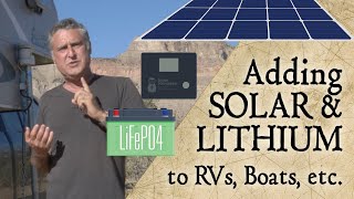 Installing Solar Panels with Lithium Batteries