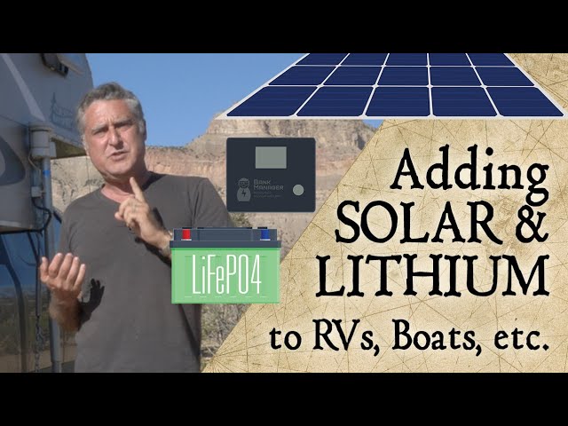 Installing Solar Panels with Lithium Batteries