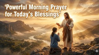 Start Your Day With God | Powerful Morning Prayer for Today’s Blessings 🙏 ✨@GraceStream59 