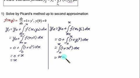 NM 08 Picard's Method for ODE