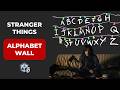 Stranger Things Alphabet Wall in Unity | Lights, Letters &amp; Horror Vibes