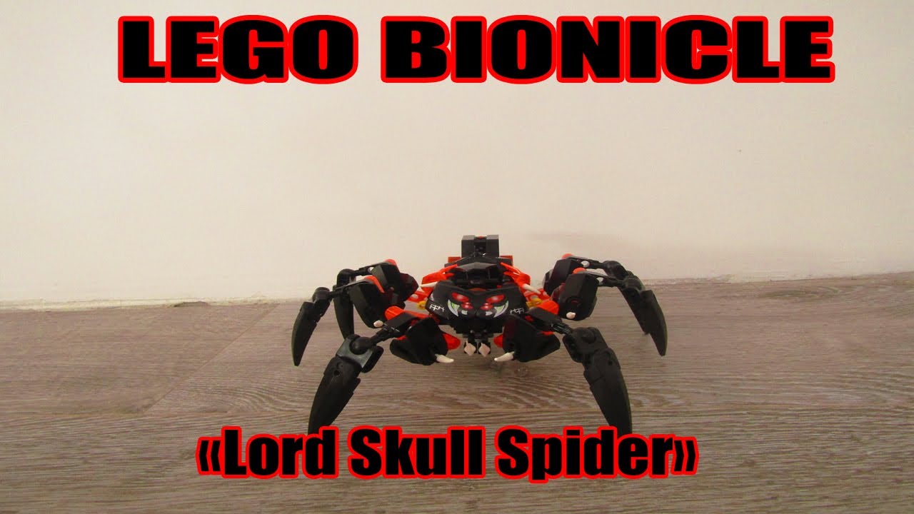 Обзор Lego Bionicle 70790 Lord of Skull Spiders