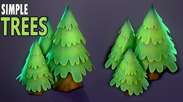 Making a Simple Stylized Tree with Maya and Substance Painter