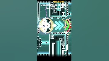 Digital Descent 100% #geometrydash #gd #digital #shorts