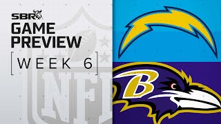 NFL Picks Week 6 🏈 | Chargers vs. Ravens + Best Bets And NFL Predictions