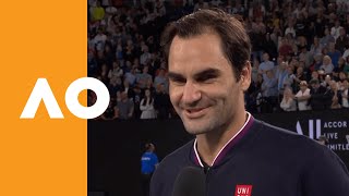 Roger Federer: 'It was super tough!' | Australian Open 2020 OnCourt Interview R3