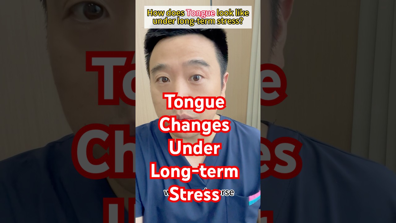 Visible Changes of Tongue Under Stress 