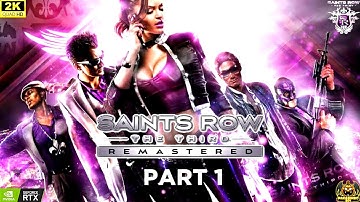Saints Row: The Third Remastered - Before You Play | Gameplay Walkthrough With Ultra Setting.
