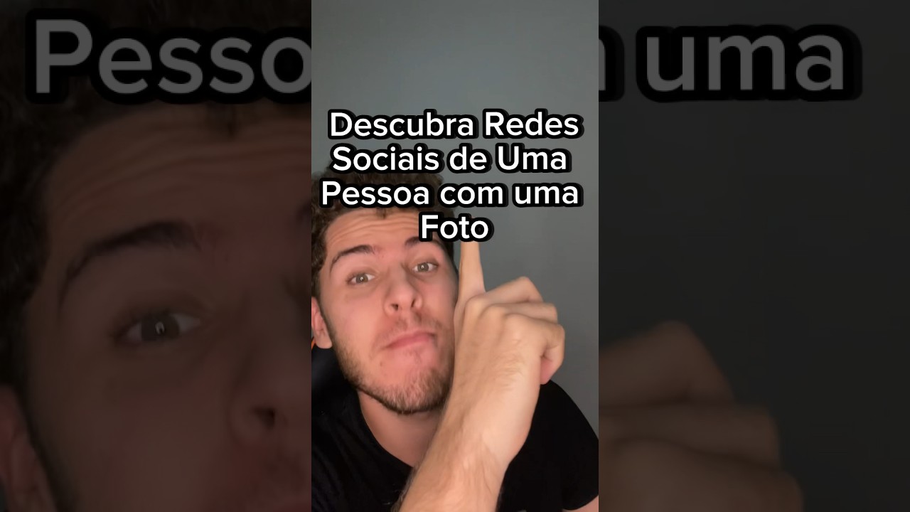 Encontre qualquer pessoa com uma só foto e vai mostrar todas as redes sociais 😱 #tecnologia #foto