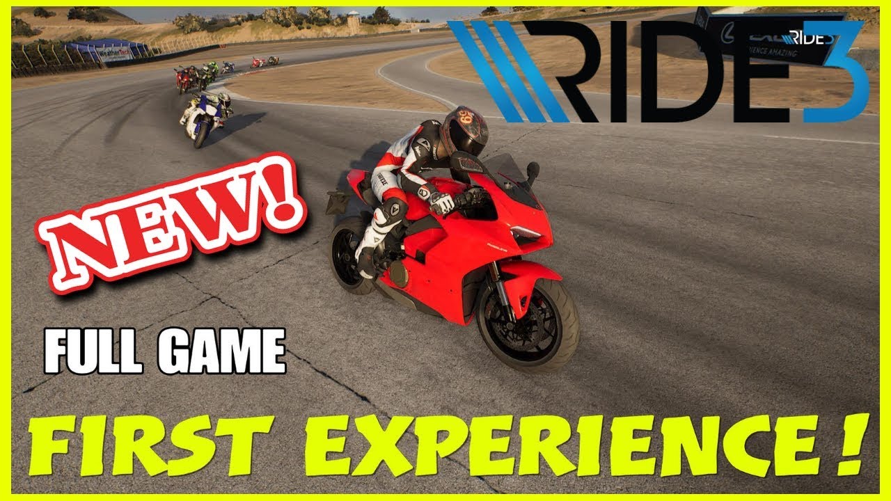 RIDE 3 First Experience Career Mode Part 1 | Full Game | PS4 PRO ...