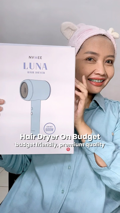 Hair Dryer terjangkau dan super cepat #nvmee #hairdryer