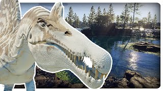 Building a HUGE Spinosaurus Habitat in Prehistoric Kingdom