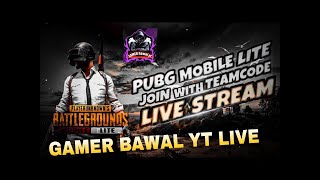 Pubg Mobile Lite LIVE Join With Team Code Full Boom BAAM Stream#pubgmobilelite #pubglite #pubglite
