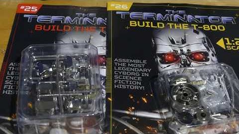 Hachette - Build The Terminator - Issues 25 and 26