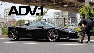 Ferrari 458 Italia × ADV.1 ADV15 M.V2 SL Series