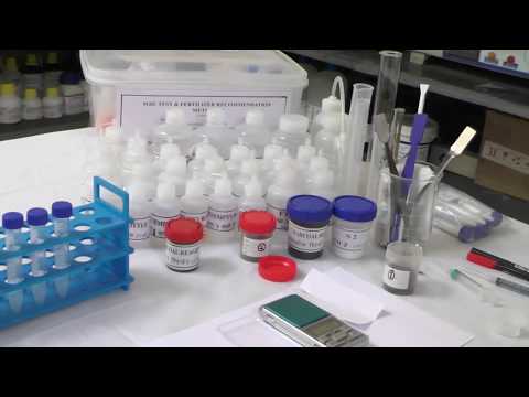 MINI SOIL TESTING LAB (DEMO) Mfg By - M/s OM AGRO ORGANICS (PUSA STFR