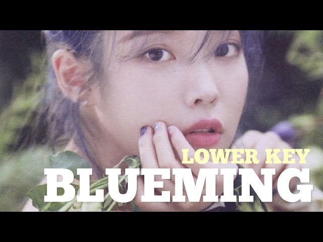 [KARAOKE] Blueming - IU (Lower Key) | Forever YOUNG class=