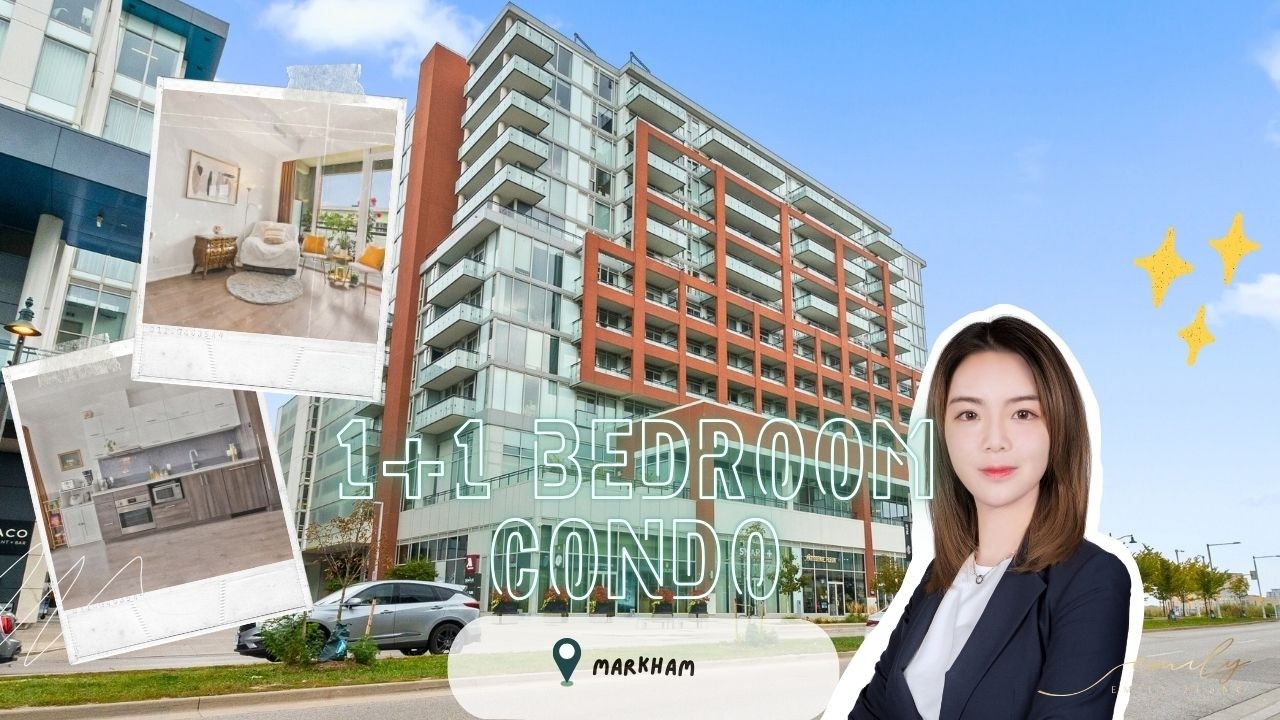 🔥 Modern Condo for Sale in Markham Centre📍 180 Enterprise Blvd #408, Markham