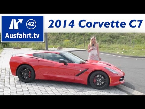 2014 Corvette C7 Stingray (EU-Version) - Fahrbericht der Probefahrt / Test / Review (German)