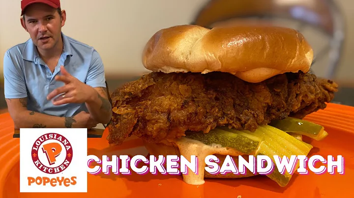 How to make Popeyes Spicy Chicken Sandwich | But B...