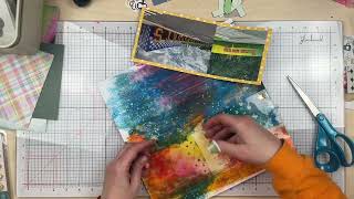 Scrapbook Process: No Title Layout // Follow a Sketch February // Day 18 // #fasfeb26