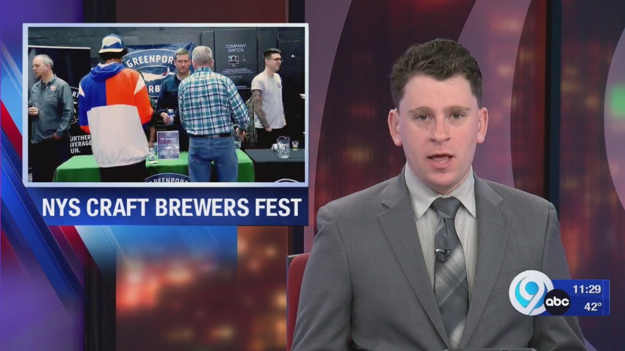 Hundreds Attend New York State Craft Brewers Association Festival YouTube
