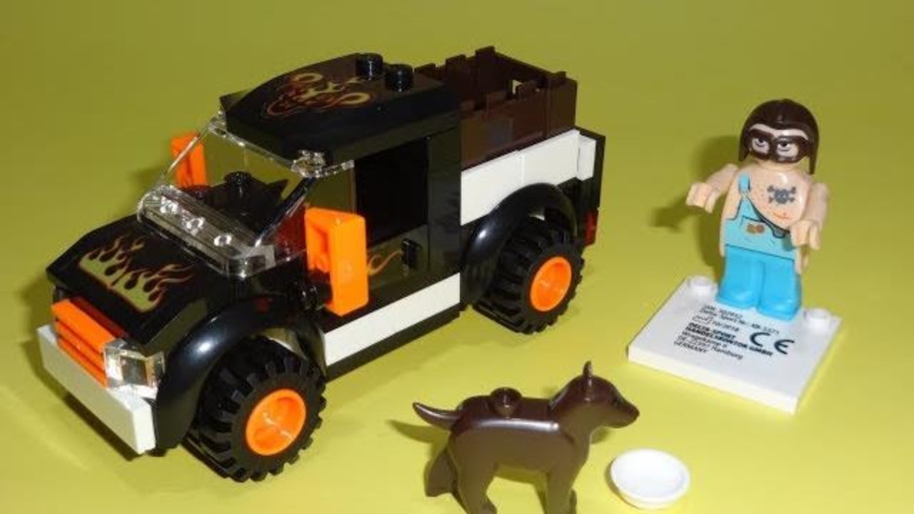 humor Mogelijk straal Lidl Building Blocks - Playtive Lego Set - Pickup Truck - YouTube