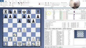How to use Chessbase program to train your openings