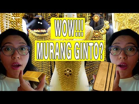 Bilihan ng Murang Ginto sa Dubai….. Gold Souk Dubai!